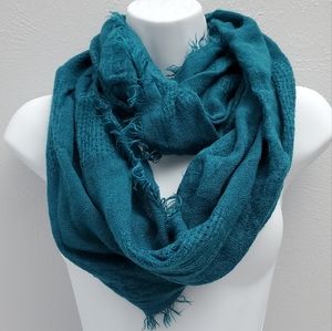 Teal Infinity Scarf